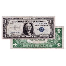 $1 - 1935 Blue Seal Silver Certificate - Extra Fine picture