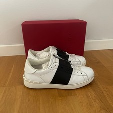 Valentino open sneakers men black size 42.5 picture