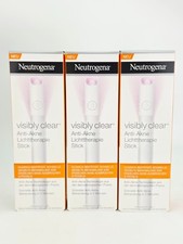 Neutrogena Visibly Clear Light Therapy Stick Spot Treatment Acne Lot of 3 picture