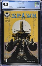 SPAWN #175 CGC 9.8 NM/M with WHITE PAGES (IMAGE 2008) *2ND GUNSLINGER SPAWN* picture