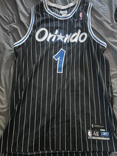 Authentic Tracy McGrady Orlando Magic #1 Reebok Hardwood Classics HWC Jersey 48 picture
