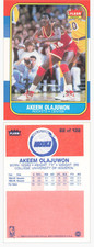 1986 Fleer Premier Akeem Olajuwon #82/132 Houston Rockets NBA Base Set picture