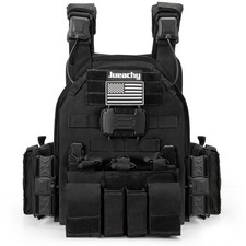 Military Tactical Vest Molle Combat Assault Plate Carrier without Plates picture