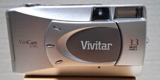 3.3MP Retro Digital Camera - Vivitar - ViviCam 3705 - w/ Memory Card - Tested picture
