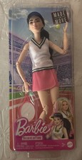 2022 Mattel -Barbie Careers Made to Move Tennis Player Doll with Racket and Ball picture