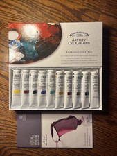 Winsor & Newton Artists Professional Oil Colour Introductory Set 10 x 21ml tubes picture