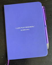 BE MORE CHILL BROADWAY OPENING NIGHT NOTEBOOK picture