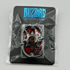 Hearthstone Thrill of Victory Cardback Pin Blizzard Esports Collectible 2018 NEW picture