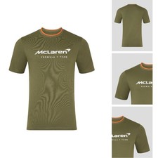 Castore McLaren F1 Men's Core Essentials Logo T-Shirt Green Size S picture