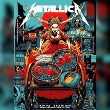 Metallica M72 Dublin, Ireland 2026 Concert Poster Night 2 picture