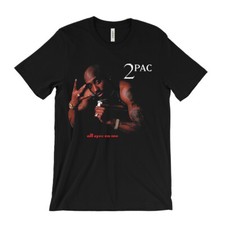 2pac T Shirt - All Eyez On Me album art - vntg rap tee Tupac Death Row, west picture