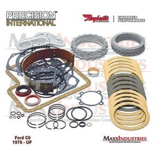 1976-up C6 Transmission Deluxe Master Rebuild Kit with Steels Raybestos Clutches picture