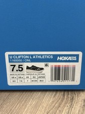 Hoka One One U Clifton L Athletics Size M7.5 W8.5 Style 1160050 / ONL picture