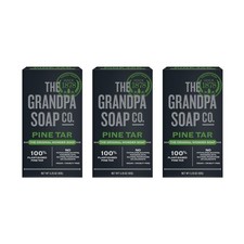 Grandpa's The Soap Company Pine Tar Bar Soap for Men- Made With Pine Tar Oil,... picture