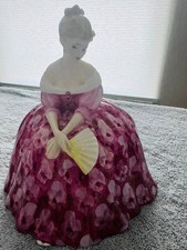 Royal Doulton Victoria Figurine HN2471 Pink Floral Dress Peggy Davies Vintage 7