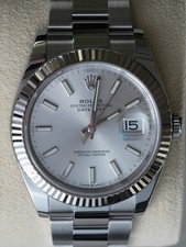 2023 Rolex datejust 126334  41 mm Silver Stick Dial picture