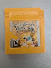 Authentic Pokemon Yellow Version Special Pikachu Edition Game Boy picture