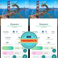 Pokémon Go - Shiny Rayquaza San Francisco Background ✨ Trade or P T C picture