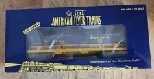 Gilbert American Flyer 2002 Alaska Three Dome Tank Car 6-48412 Mint In Box NOS picture