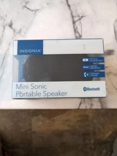 Insignia Mini Sonic Portable Bluetooth Speaker Water Resistant W/USBCharge Cord picture