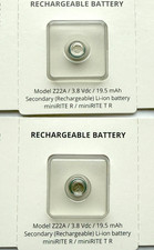 New, 2 pcs OEM for Oticon Z22A, LI-ION  Rechargeable Battery, Z22 picture