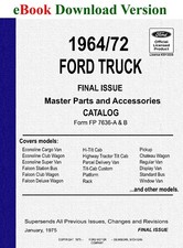 1964/72 Ford Truck Master Parts and Accessory Catalog (eBook Download) picture