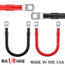 1/0 AWG Gauge Custom Battery Cable Copper Car Solar Power Wire Inverter Welding picture