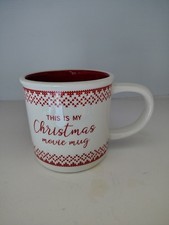 This Is My Christmas Movie Mug By Celebrate It. 16 Oz Mug Red Interior... picture