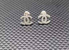 2.0 Ct Round Cut moissanite Diamond Women's Stud Earring 14k White Gold Plated picture