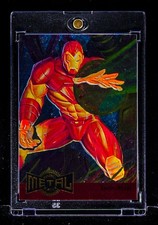 Iron Man RARE METAL BLASTER LIMITED EDITION INSERT Marvel Avengers picture