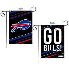 Briarwood Lane Buffalo Bills Slogan Nfl Licensed Double-Sided Garden Flag 12x18 picture