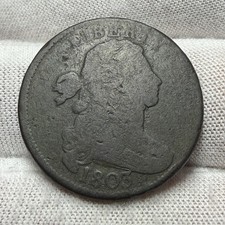 1803 Small Date/Small Fraction Draped Bust Large Cent receive coin pictured 4101 picture
