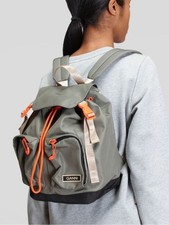 🌻NEW w/Tag GANNI Small Recycled Tech Backpack Kalamata Green Designer Utility picture