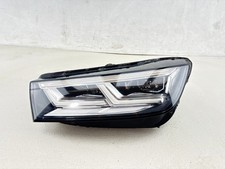 2018 - 2020 Audi Q5  Left Driver Side Full LED Headlight OEM HAS DAMAGE  picture