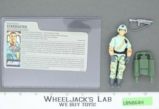 Starduster V1B RARE RED CARD BACK G.I. Joe 1987 Hasbro Vintage Figure picture