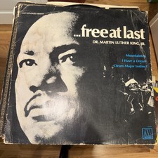DR. MARTIN LUTHER KING, JR. FREE AT LAST Motown LP SEALED 1968 picture