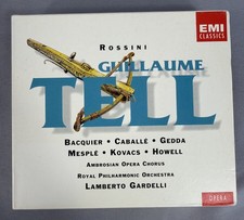 GIOACHINO ROSSINI LAMBERTO GARDELLI - Rossini: Guillaume Tell 4 CD Booklet 1995 picture