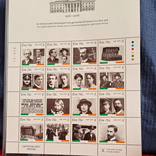 Ireland. Easter Rising 1916-2016 Centenary 2016 70c MNH Stamp Sheet 1A picture