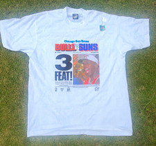 Screen Stars Best Chicago Bulls 1993 NBA Finals Michael Jordan Shirt White XL picture