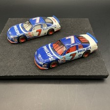 Michael Waltrip #7 Philips & Klaussner 1996 1/64 NASCAR Hot Wheels (2)cars picture