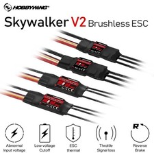 Hobbywing Skywalker 15A 20A 30A 40A 50A 60A 80A 100 120amp ESC 2-6s w/BEC picture