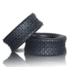 Two 16x6.50-8 16x6.5-8 16x6.5x8 Lawn Mower Tractor Turf Tires 4 Ply Rated picture