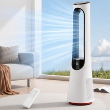 Uthfy 38 Inch Bladeless Tower Fan, 120° Oscillation Fans, 20 Speeds & 4 Modes picture