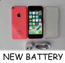 Apple iPhone 5c - 8 GB / 16 GB / 32GB - PINK (Unlocked) 90% NE W picture