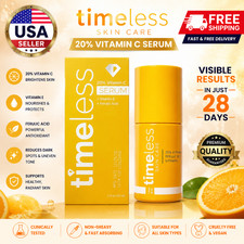 Timeless 20% Vitamin C + E Ferulic Acid Serum 30ml Antioxidant Brightening Skin picture