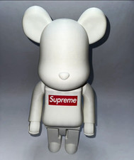 Be@rbrick Bear Vinyl Figure  - White/Red Supreme picture