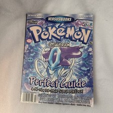 Versus Books Official Pokemon Crystal Version With Poster Attached picture