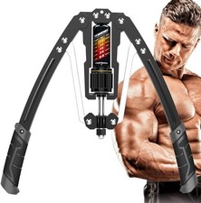 EASTMOUNT Adjustable Hydraulic Power Twister 22-440 lb Arm Chest Trainer picture