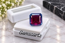 8 Ct Natural Pitambari Sapphire Radiant Cut Loose Gemstone 10x10x8 mm picture