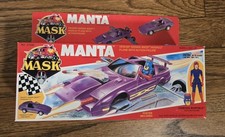 Kenner M.A.S.K. Mask Manta Factory Sealed Damaged MISB Nissan 300ZX Vintage 1987 picture